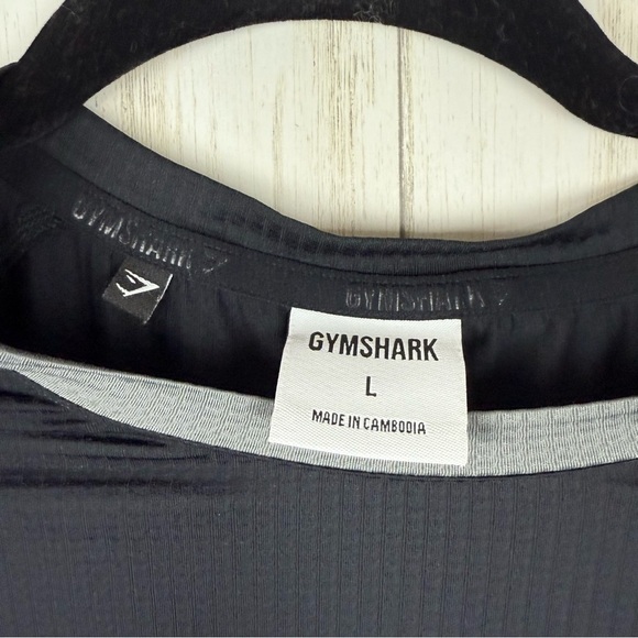 Gymshark black basic tee Large - Picture 2 of 5